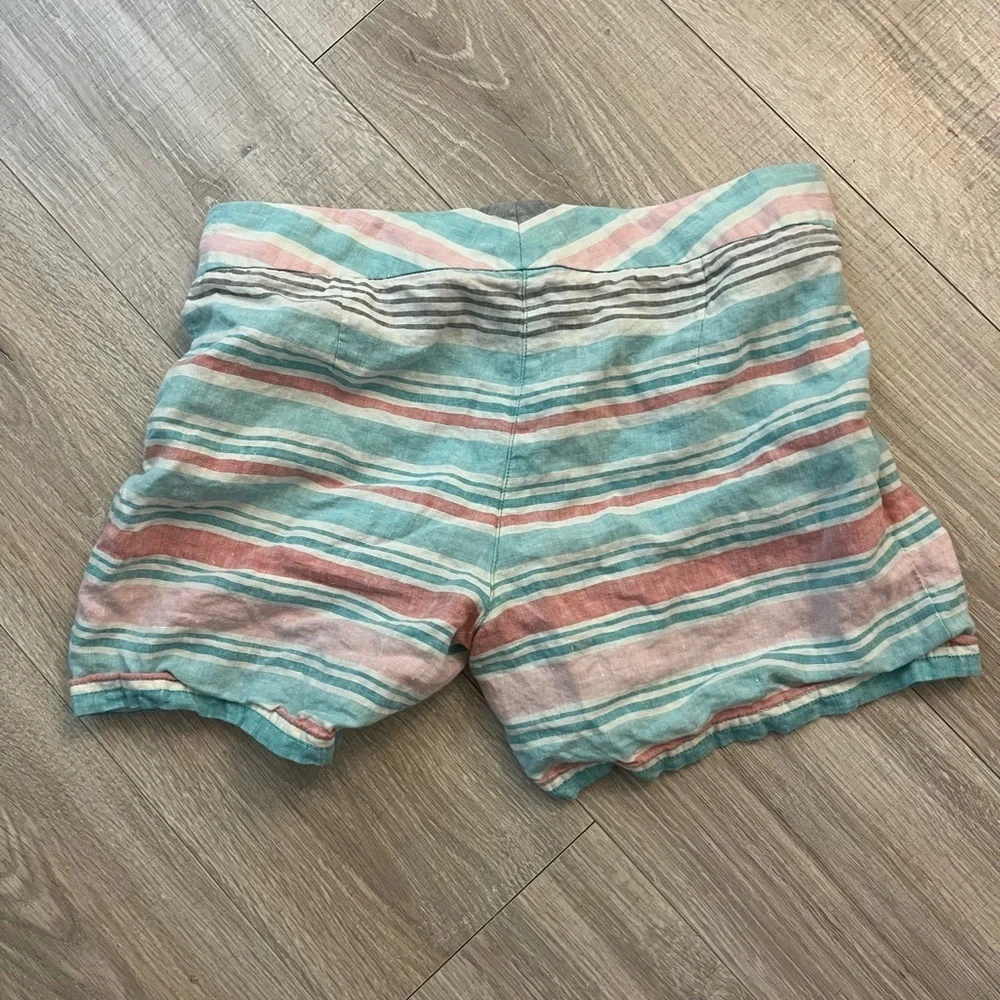 Tommy Bahama Linen Stripe Shorts 6 - Picture 3 of 4